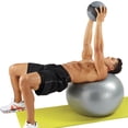 thumbnail image 4 of Pure Fitness 75cm Professional Anti0Burst Stability Ball, 350lb Weight Limit, 4 of 5