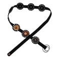 thumbnail image 1 of unbranded Cinturón Ancho Retro Para Mujer Con Discos Metálicos Estilo Cowgirl Para Uso Casual, 1 of 8