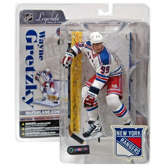 McFarlane NHL Sports Picks Legends Series 3 Wayne Gretzky Action Figure (White Jersey)