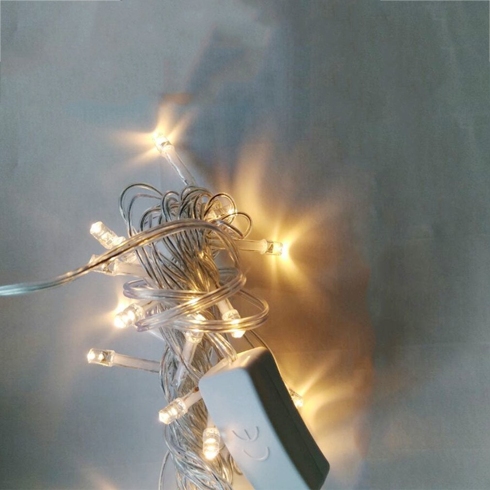 10 LED Fairy Lantern String Lights Garden Xmas Outdoor Indoor Party