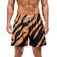 thumbnail image 3 of XFeng Men's 2 in 1 Swim Trunks, Print Board Shorts with Compression Liner, Quick Dry Beach Swim Shorts with Pockets, 3 of 3