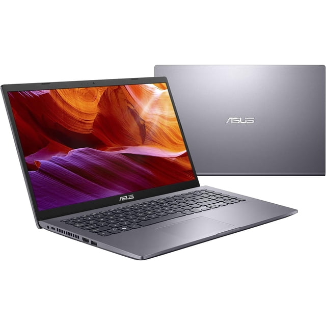 Asus M509 Portable, Écran NanoEdge FHD 15,6”, CPU AMD Ryzen 5 3500U, 8 Go de RAM DDR4, SSD PCIe 256 Go, Graphiques Radeon Vega 8, Windows 10 Famille, Gris Ardoise, M509DA-MB52-CB