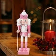 thumbnail image 5 of Uonlytech Christmas Desktop Nutcracker Nutcracker Puppet Assorted Color 4Pcs, 5 of 8