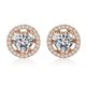 thumbnail image 5 of Conjuntos de joyas PURSEILVER, reloj, collar y pendientes en oro rosa, 5 of 7