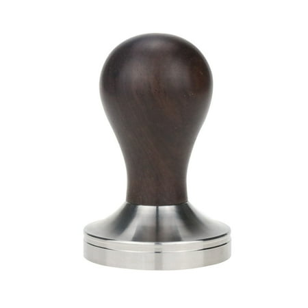 

PASILI 51mm/53mm/58mm Coffee Tamper Espresso Press Stainless Steel Base Wood Handle 53mm
