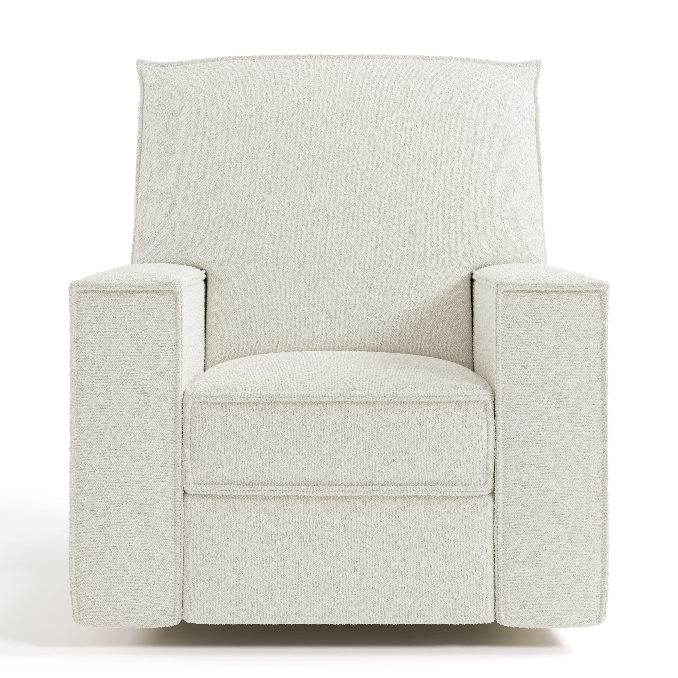Storkcraft Texas Nursery Power Recliner Swivel Glider - Ivory Boucle