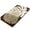 Brown, variant on 1* Floor Mat Leaf Pattern Bathroom Toilet Waterproof Microfiber Bath Mat Non-Slip Foot Mat Carpet