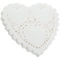 thumbnail image 3 of Guyelim dollies for plates 300Pcs Paper Doilies Heart Shape Paper Doilies Cake Dessert Packaging Pads Tableware Decoration 4inch, 3 of 10