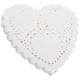 thumbnail image 3 of KAKOWELY 300 servilletas de papel con forma de corazón, para decoración de tartas, postres, vajillas, 4 pulgadas, 3 of 5