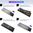 thumbnail image 3 of Wweixi M2 Ssd Case For Hard Disk Size Supported Tool Free Installation Easy To Use Alloy Ssd External Case Ssd Enclosure C-C line, 3 of 6