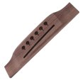 thumbnail image 2 of KAKOWELY Pièces d'Instrument Pont de Guitare Utile Remplacement pour Fournitures de Guitare Folk Pièces de Guitare en Bois Pont de Guitare pour Réparation d'Instruments de Musique, 2 of 5