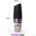 thumbnail image 4 of K S L Gravity Electric Salt and Pepper Grinder Set Operated Adjustable Coarseness, Black, 4 of 10