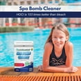 thumbnail image 3 of Solutions HOCL Power Clean with HOCL - Spa, Hot Tub, Bathtubs & Whirlpools Cleaner - Spa Surface Cleaner Bomb,400 Grams Pack, 3 of 6