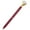 Dark Red, variant on Pink Crystal Ballpoint Pen, Large Rhinestone, Comfortable Grip, Oil Based Ink, Great for Office or Home Desk, 1 Count