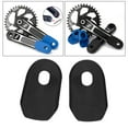 thumbnail image 3 of 2pcs Dust Bike Crank Arm Crankset , Cycling Crankarm Protective Covers Wrap, Crank Boots Accessories - Black, 3 of 10