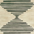 thumbnail image 2 of Mainstays Modern Diamond Soundwave Ivory Gray Indoor Area Rug, 5' x 7', 2 of 7