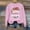 Pink, variant on Women Ugly Christmas Sweater 2024 Cute Santa Print Knitted Pullover Sweaters Long Sleeve Xmas Holiday Loose Jumper-Pink XS