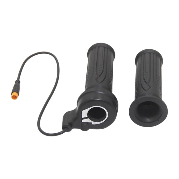 Kit de acelerador de 3 pines para bicicleta eléctrica con empuñaduras de manillar, repuestos para patinete eléctrico, acelerador de velocidad para