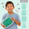 thumbnail image 2 of Bentgo Prints Leak-proof  5-compartment Bento-style Lunch Box - Ideal Portion Sizes For Ages 3-7 Durable Drop-proof Dishwasher Safe & Materials (bug Buddies), 2 of 7