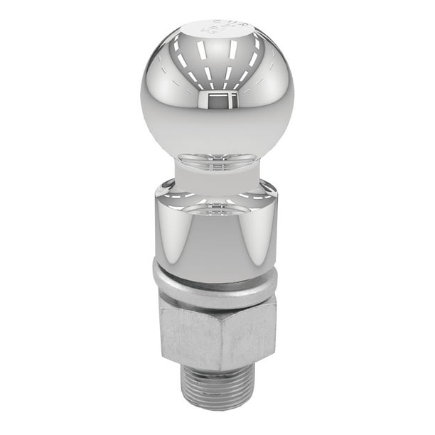 CURT 40035 Chrome Trailer Hitch Ball, 10,000 lbs, 2-Inch Rise, 2-5/16 ...