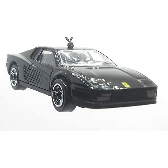 Christmas Ornament for Ferrari Testarossa Black