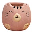 thumbnail image 4 of Maceta de cactus Sharpla en forma de gato Rosado, 4 of 6