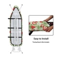 thumbnail image 4 of HELLHERO Strawberries Iron Dust Cover Breathable Replacement 3 Fasteners Ironing Board Cover for Home Ironing, 4 of 5