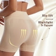 thumbnail image 3 of Pink Season Women Underpants Breathable High Waist Slimming Solid Color Figure Shaping Tummy Control Anti-septic High Elasticity Women Boxers Inner Wear Clothes, 3 of 8