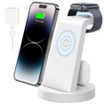 thumbnail image 1 of Estación de carga REDKJY 3 en 1 para iPhone y Apple Watch, 1 of 8