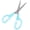 blue, variant on M Buder 3‑Color Portable Stainless Steel Food & Vegetable Scissors – High‑Quality Ceramic Blade, Slip‑Resistant PP Handle, Safe Oblique Edge, Easy Carry Scabbard