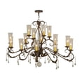 thumbnail image 5 of Meyda Tiffany 146948 Long Windsor 14 Light 38" Wide Chandelier - Rust, 5 of 5