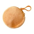thumbnail image 3 of breaise Coin Purse,Fashion Soft Plush Round Coin Pouch,Portable Small Change Purse Cute Zip Wallet, 3 of 3