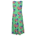 thumbnail image 4 of Qiopertar Robe d'Été Décontractée Sans Manches Col Rond pour Femmes en Solde Livraison Gratuite à Moins de 5$ jusqu'à 90 % de Réduction, 4 of 5