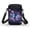 Butterfly Rose Galaxy Print, variant on FUIALDOLG Leopard Print Cell Phone Purse, Double Deck Over Shoulder Bags Polyester Adjustable Shoulder Strap Mini Crossbody Bags for Shop Travel