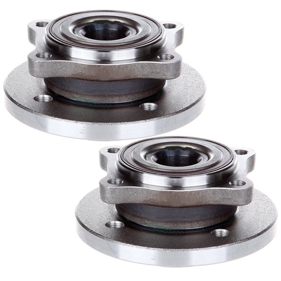 cciyu 513226 pair Axle Bearing Front Wheel Hub and Bearing Assembly 4 Lugs W/ABS for Mini COOPER 2002-2008