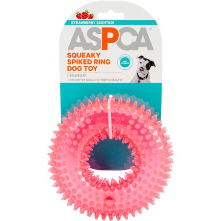 Aspca Triple Rings Aspca Squeaky Spiked Ring Dog Toy-Pink | Walmart Canada
