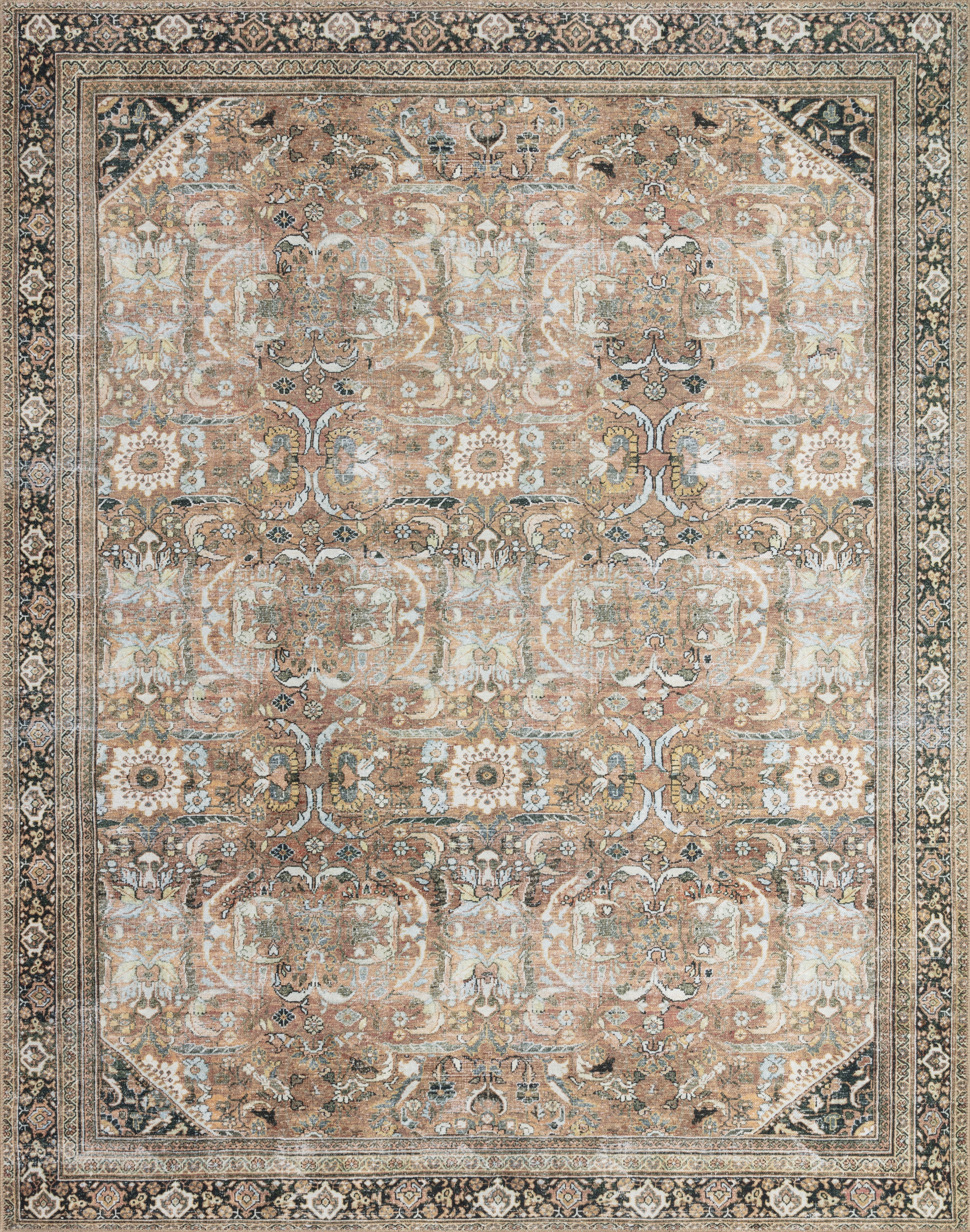 Loloi Wynter Auburn / Multi 5'-0" x 7'-6" Area Rug