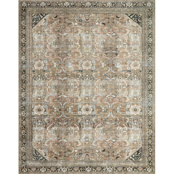 Loloi II Wynter WYN-02 Auburn / Multi Oriental Area Rug 8'-6" x 11'-6"
