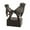 Black Weathered Patina Linked Solid Hands 9" x 4" x 10", variant on 7" x 8" Silver Porcelain Ceramic Hands Sculpture, by DecMode