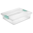 thumbnail image 3 of Sterilite Large Clip Box Plastic, Clear, Set of 6, 3 of 13