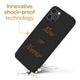 thumbnail image 3 of Case Yard Wooden Case for iPhone-11-Pro-Max Soft TPU Silicone cover Slim Fit Shockproof Wood Protective Phone Cover for Girls Boys Men and Women Supports Wireless Charging Now or Never Design, 3 of 7