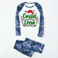 thumbnail image 4 of Cute Cousin Crew Christmas PJs, Cousin Crew Matching Pajamas All Ages, Size NB - Men 6XL, 4 of 7