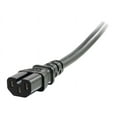 thumbnail image 4 of C2G Cordon d'Alimentation 3 Pieds 14AWG 125 Volts (NEMA 5-15P à IEC C15) - Câble d'Alimentation - IEC 60320 C15 à NEMA 5-15P - AC 110 V - 3 Pieds - Noir, 4 of 4