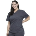 thumbnail image 4 of Cherokee Workwear Professionals Men & Women's Scrubs Top Pocketless V-Neck WW605, 4 of 5