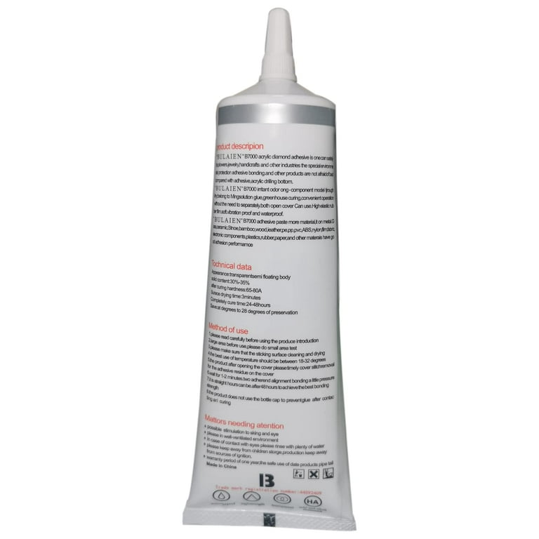 Generic 2 Tubes Of B-7000 Multipurpose Adhensive 110ml