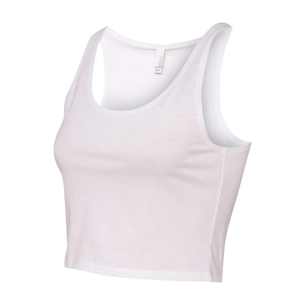 amazon white crop tank