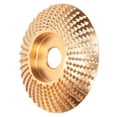 thumbnail image 3 of Grinder Disc, Curved Strong Durable Grinding Wheel Wear Resistant Quick Clearing  For Woodworking Grinding, 3 of 8