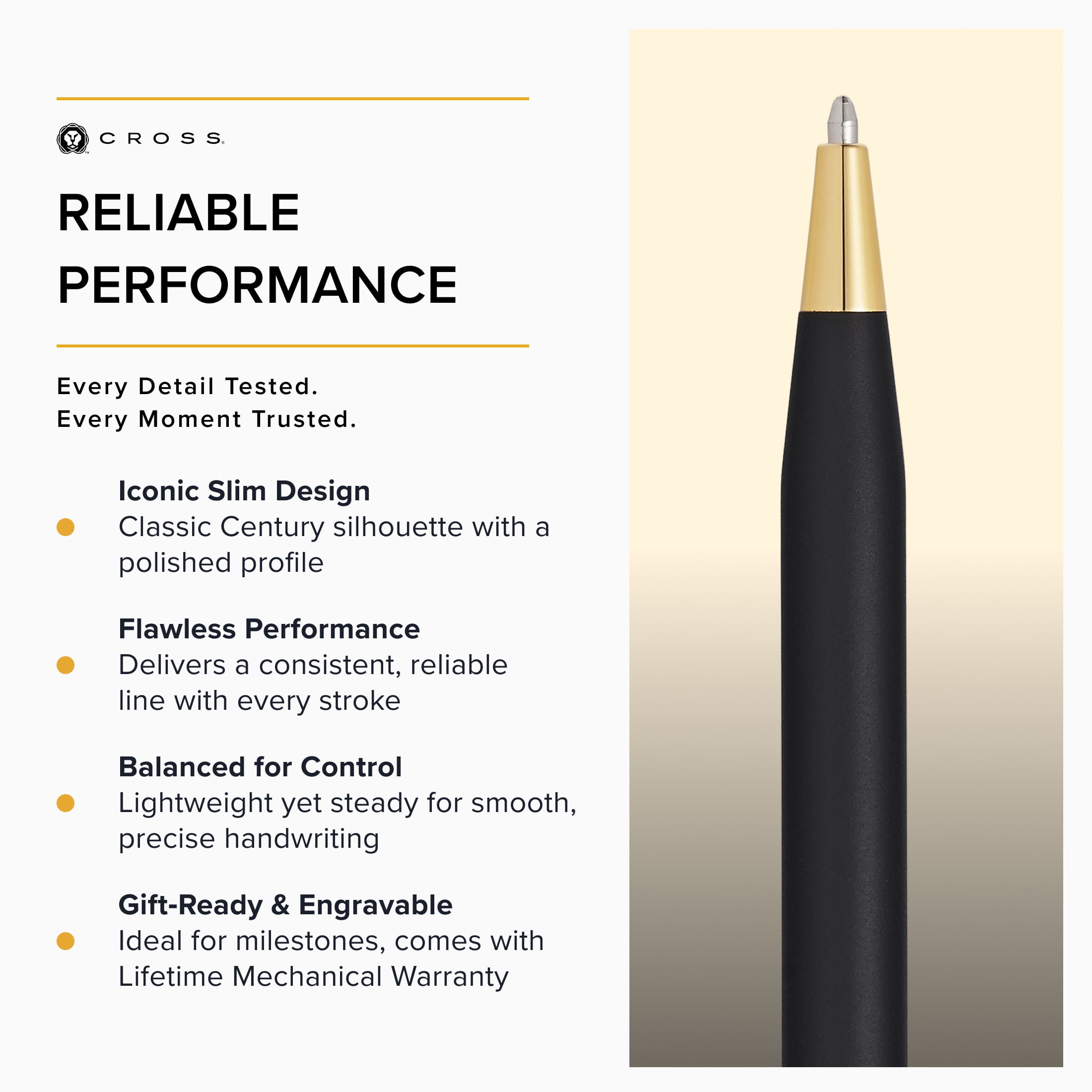 Cross Classic Century® Classic Black Ballpoint Pen