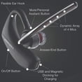 thumbnail image 5 of Global Teck Worldwide Poly Plantronics Voyager 5200 UC Bluetooth Headset Bundle - for Zoom, Webex, Phone Calls, Smartphones, PC, MAC, Tablet, Softphones, Charging Case, Wall Charger, USB Dongle, 5 of 5
