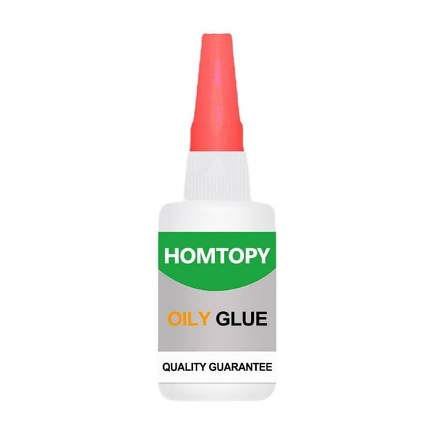 Universal Super Glue - Adhesivo instantáneo de alta resistencia de 30 ml/50 ml para plástico, metal, vidrio, cerámica y madera - Secado rápido, fórmula sin goteo